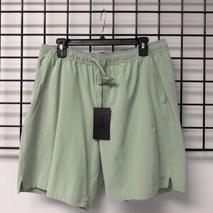 Bad Birdie Men's Mint Green Athletic Shorts